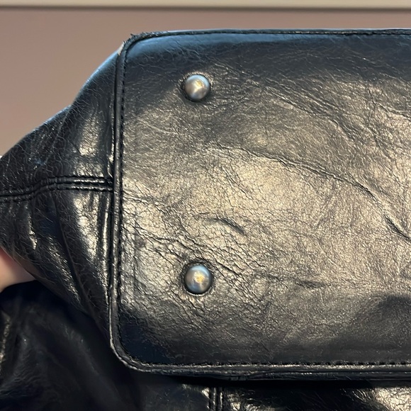 Hobo black preloved. Shoulder bag - Picture 6 of 8